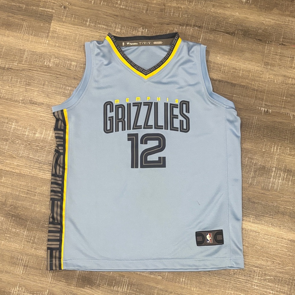 Fanatics - Memphis Grizzlies Ja Morant Jersey with Yellow Trim